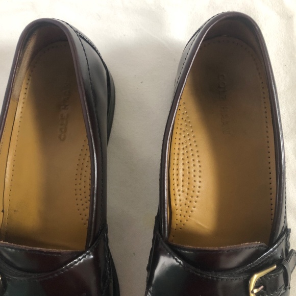Cole Haan Burgundy Buckle Loafers - 5 main image 4